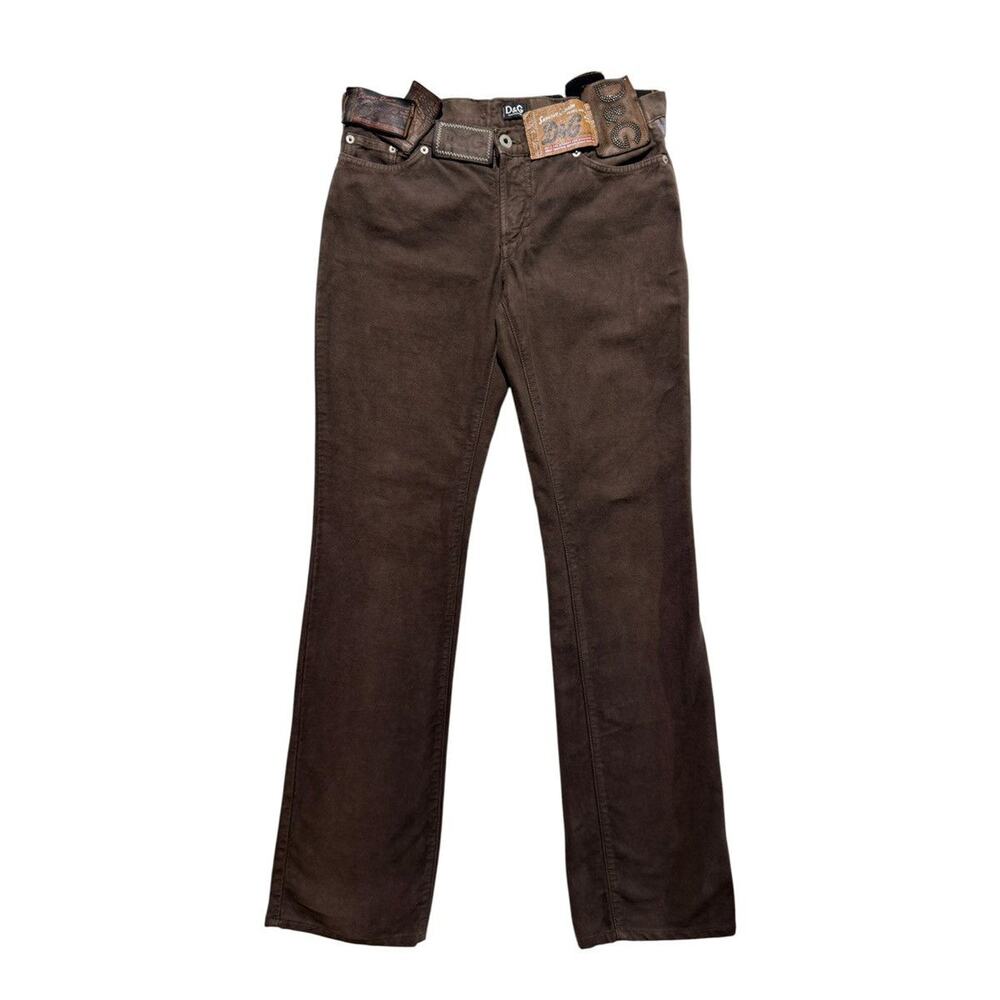 Archive leather tags jeans